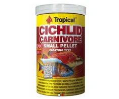 Tropical Cichlid Carnivore Small Granulės 250ml