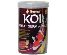 TROPICAL koi kviečių gemalų ir česnako granulių M 1l