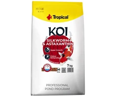 TROPICAL koi silkworm ir astaksantinas granulių M 7kg