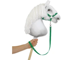 Super Hobby Horse Pavadėlis hobi arkliukui, žalios spalvos