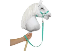 Super Hobby Horse Pavadėlis hobi arkliukui iš juostinio diržo – mėtų spalvos