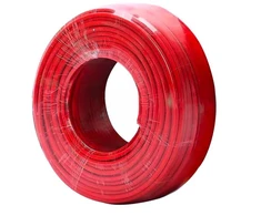 Ventiliatorius V-TAC saulės kabelis 4 mm² raudonas 50 m