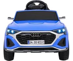 Vaikiškas Audi SQ8 mėlynas elektromobilis 12V