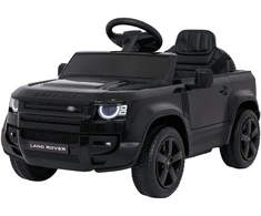 Vaikiškas elektrinis Land Rover Defender juodas