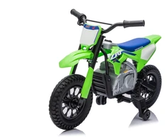 Vaikiškas elektrinis motociklas Honda CFR450R, reguliuojamas greitis, nuo 3 metų, juodas