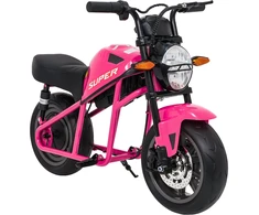 Vaikiškas elektrinis motociklas su 300W varikliu, LED žibintais, Bluetooth, nuo 3 metų, juodas