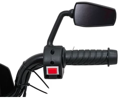 Vaikiškas elektrinis motoroleris Aprilia RX su LED žibintais ir Bluetooth, nuo 3 metų