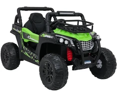 Vaikiškas elektrinis visureigis UTV su 2x200W varikliais, 3 greičiai, LED šviesos, 3-8 m