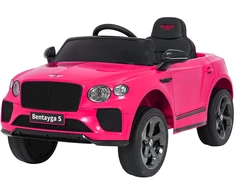 Vaikiškas elektromobilis Bentley Bentayga S rožinis
