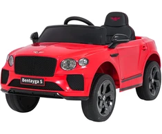 Vaikiškas elektromobilis Bentley Bentayga S raudonas