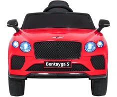 Vaikiškas elektromobilis Bentley Bentayga S raudonas