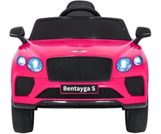 Vaikiškas elektromobilis Bentley Bentayga S rožinis
