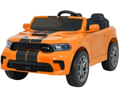 Vaikiškas elektromobilis Dodge Durango oranžinis