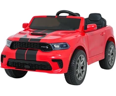 Vaikiškas elektromobilis Dodge Durango raudonas