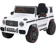 Vaikiškas elektromobilis Mercedes G63 AMG LIFT balta