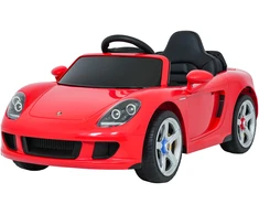 Vaikiškas elektromobilis Porsche 911 Carrera raudonas