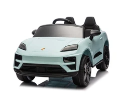 Vaikiškas elektromobilis Porsche Macan mėlynas