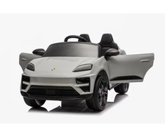 Vaikiškas elektromobilis Porsche Macan pilkas