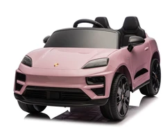 Vaikiškas elektromobilis Porsche Macan rožinis