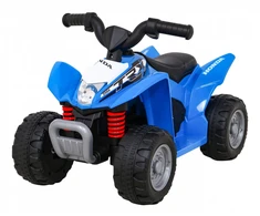 Vaikiškas keturratis Honda 250X TRX su 6V baterija ir odine sėdyne, iki 25 kg