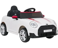 Vaikiškas Mini Cooper elektromobilis su 2x35W varikliais, 3 greičiai, saugos mygtukas, nuo 3 metų