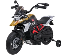 Vaikiškas motociklas BMW G310GS šampano spalvos