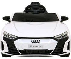Ramiz Elektrinė mašina vaikams Audi RS E-Tron GT baltos spalvos