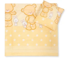 Bobono Patalynės komplektas kūdikiui Cuddly Teddy Bear – jaukumui ir saldžiam miegui.