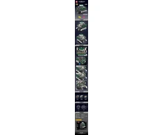 Variklio blokų rinkinys 2250 vnt