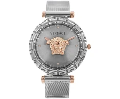 Versace Palazzo Empire Greca moteriškas laikrodis pilkas 37 mm