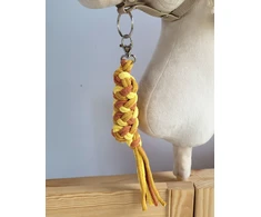Super Hobby Horse Hobio žirgo pavadis, dvigubas, geltonas/garstyčių/terakotos