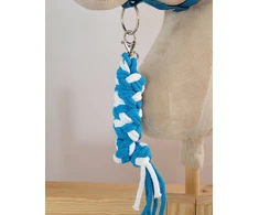 Super Hobby Horse Pavadėlis hobi arkliukui, baltas-turkio spalvos