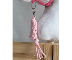 Super Hobby Horse Pavadėlis hobi arkliukui, dviguba virvė, rožinis
