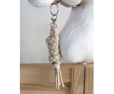 Super Hobby Horse Pavadėlis hobi arkliukui, dviguba virvė, smėlio spalvos