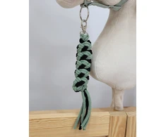 Super Hobby Horse Pavadėlis hobi arkliukui, juodas-žalsvas
