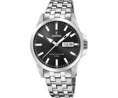 Vyriškas laikrodis Festina Classics multifunkcinis juodas ciferblatas
