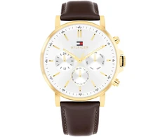 Vyriškas laikrodis Tommy Hilfiger Tyson 44 mm sidabrinis
