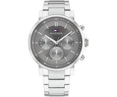 Vyriškas laikrodis Tommy Hilfiger Tyson pilkas ciferblatas 44 mm