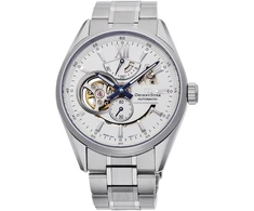 Vyriškas Orient Star Skeleton Automatic RE-AV0113S00B laikrodis sidabrinės spalvos
