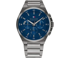 Vyriškas Tommy Hilfiger Dexter 1792089 laikrodis mėlynu ciferblatu