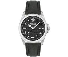 Vyriškas Versace Anteo laikrodis 42 mm juodas