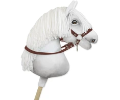 Super Hobby Horse Hobio žirgo kamanos antkanteliui – rudos