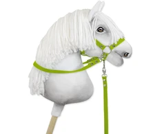 Super Hobby Horse Hobio žirgo kamanos – laimo spalvos