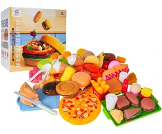 Žaislų rinkinys mėsainių gaminimui