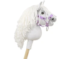 Hobby Horse lazdelinis arkliukas Super Premium baltas A5
