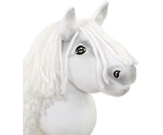 Hobby Horse lazdelinis arkliukas Super Premium baltas A5
