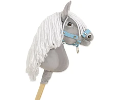 Super Hobby Horse Hobby Horse pilkas arkliukas ant lazdos Premium A4