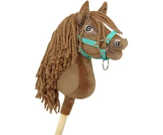 Super Hobby Horse Hobby Horse lazdelinis arkliukas Premium šviesiai kaštoninis A4