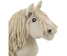 Hobby Horse lazdelinis arkliukas cremello spalvos Premium A5