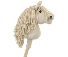 Hobby Horse lazdelinis arkliukas cremello spalvos Premium A5